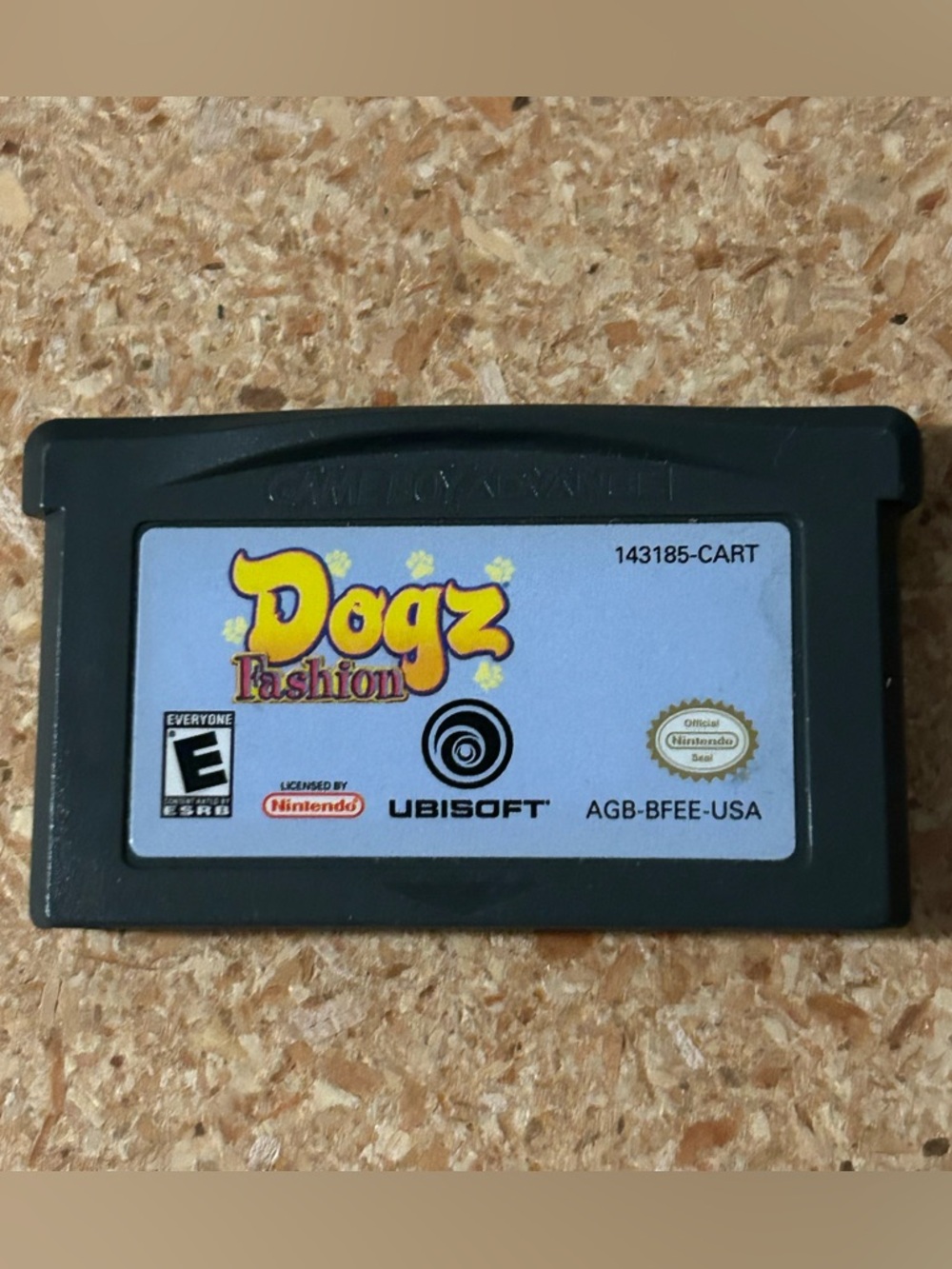Dogz Fashion (Nintendo Game Boy Advance, 2006) GBA CARTRIDGE TESTED